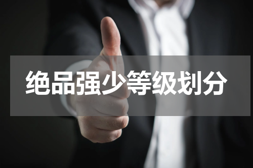 绝品强少等级划分