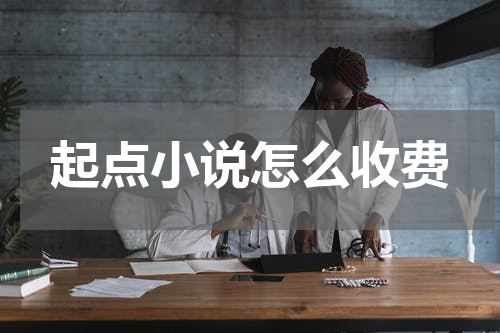 起点小说怎么收费