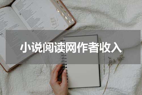 小说阅读网作者收入