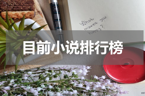 目前小说排行榜