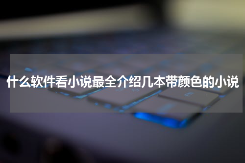 什么软件看小说最全介绍几本带颜色的小说