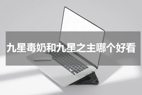 九星毒奶和九星之主哪个好看