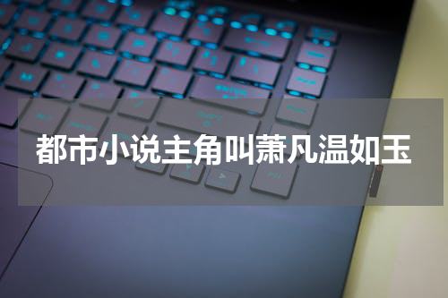 都市小说主角叫萧凡温如玉