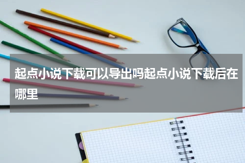 起点小说下载可以导出吗起点小说下载后在哪里