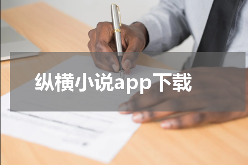 纵横小说app下载