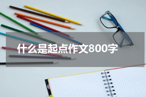 什么是起点作文800字