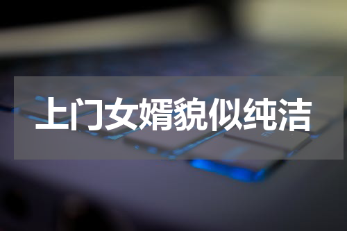 上门女婿貌似纯洁