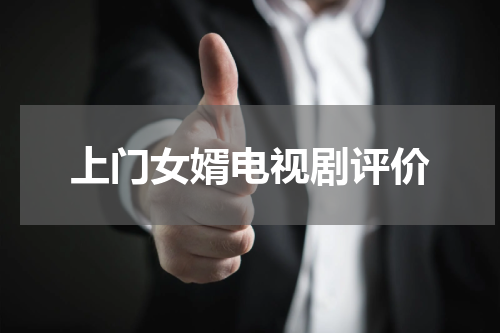 上门女婿电视剧评价