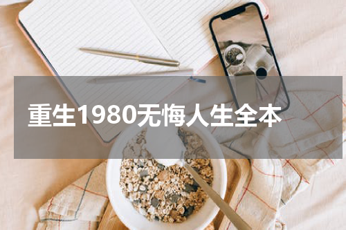 重生1980无悔人生全本