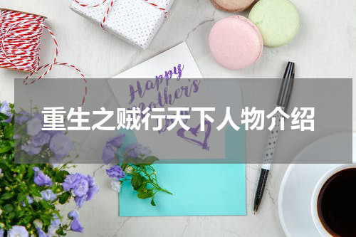 重生之贼行天下人物介绍