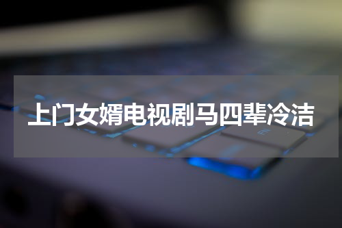 上门女婿电视剧马四辈冷洁