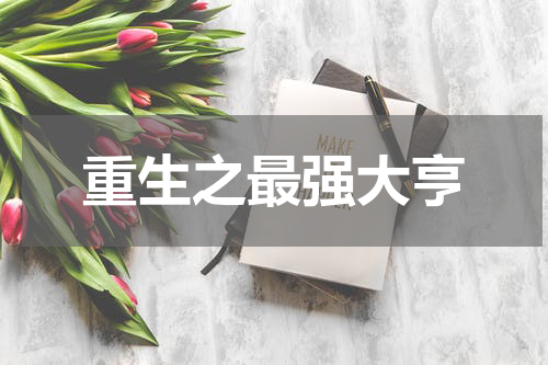 重生之最强大亨