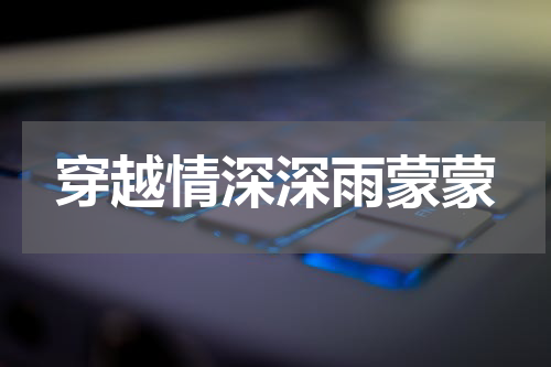 穿越情深深雨蒙蒙