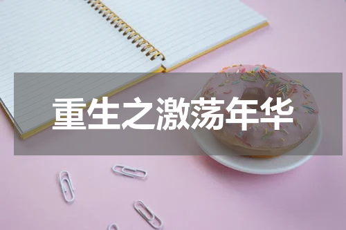 重生之激荡年华