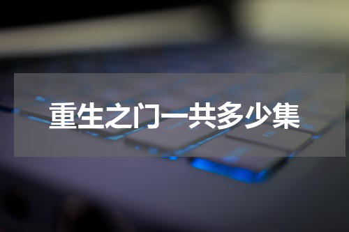 重生之门一共多少集