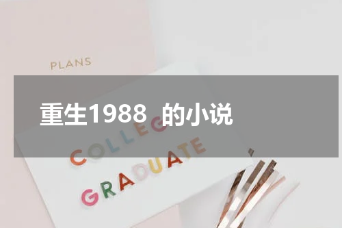 重生1988  的小说