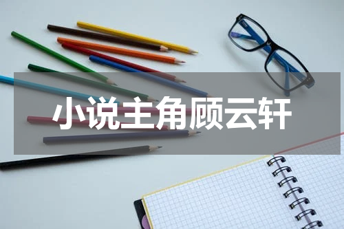 小说主角顾云轩