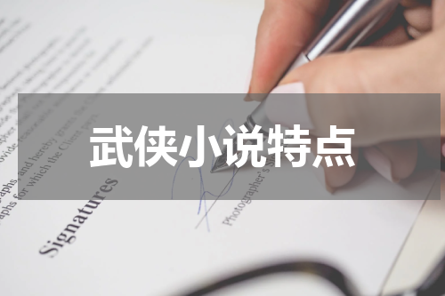 武侠小说特点