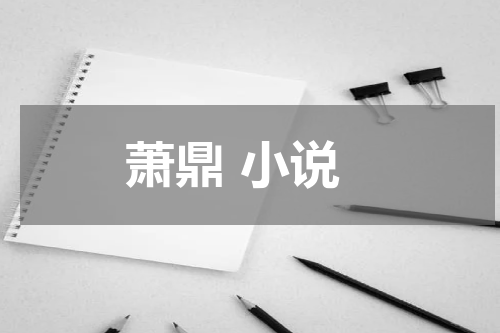 萧鼎 小说