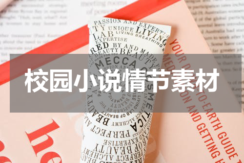 校园小说情节素材