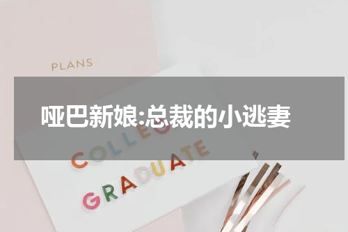 哑巴新娘:总裁的小逃妻