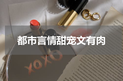 都市言情甜宠文有肉