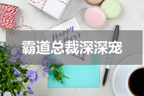 霸道总裁深深宠