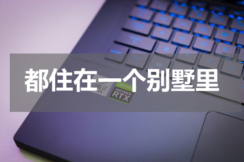 都住在一个别墅里
