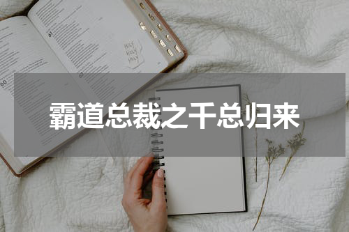 霸道总裁之千总归来