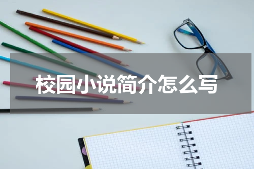 校园小说简介怎么写