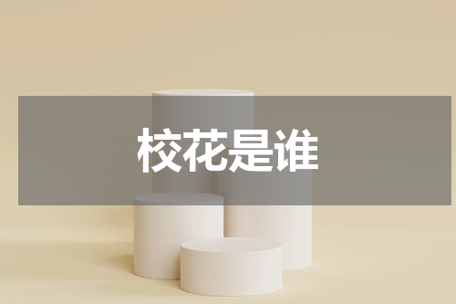 校花是谁