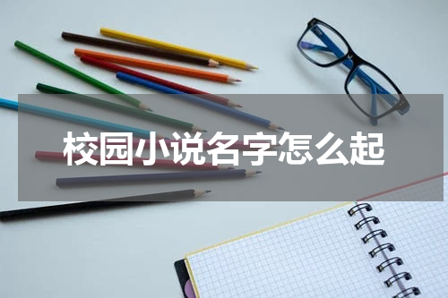 校园小说名字怎么起