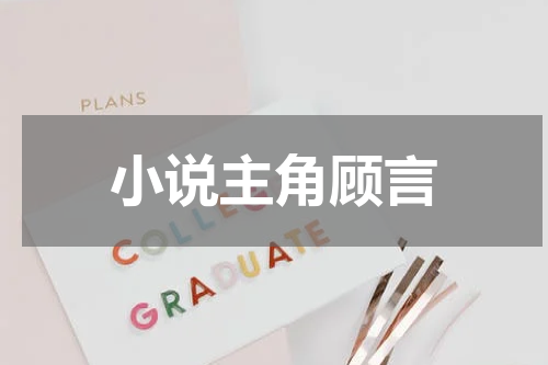 小说主角顾言