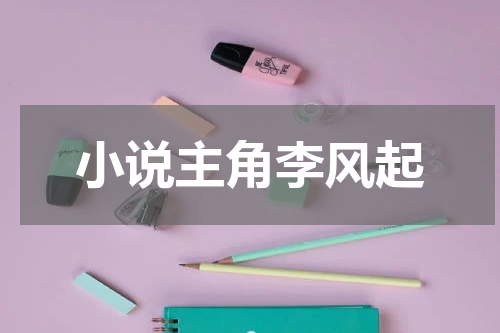 小说主角李风起