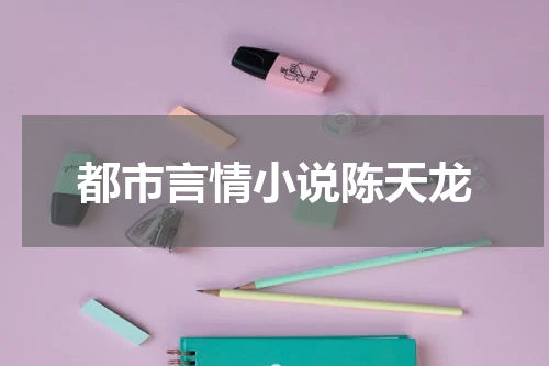 都市言情小说陈天龙