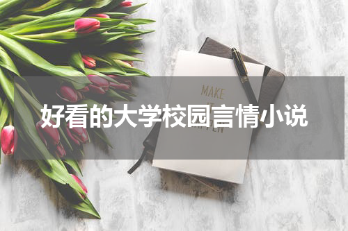 好看的大学校园言情小说