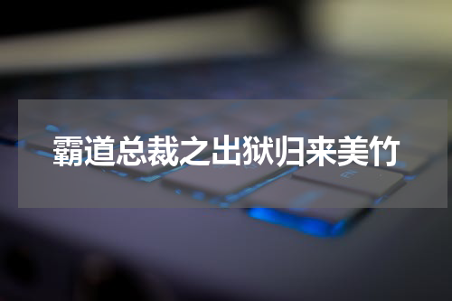 霸道总裁之出狱归来美竹