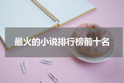 最火的小说排行榜前十名