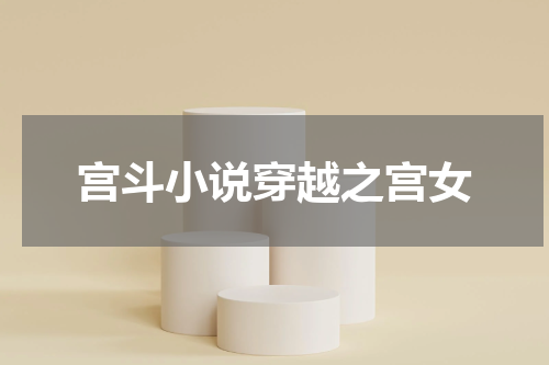 宫斗小说穿越之宫女