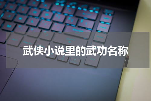 武侠小说里的武功名称