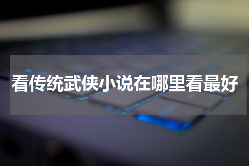 看传统武侠小说在哪里看最好