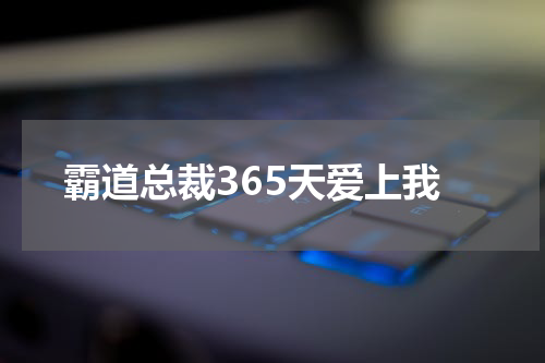 霸道总裁365天爱上我