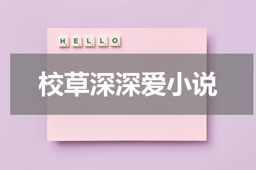 校草深深爱小说
