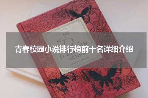 青春校园小说排行榜前十名详细介绍