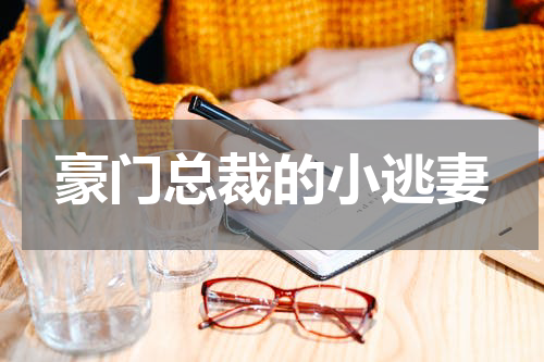 豪门总裁的小逃妻