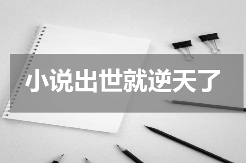 小说出世就逆天了
