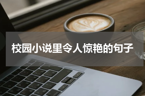 校园小说里令人惊艳的句子