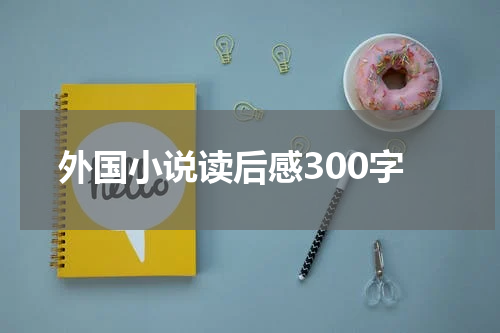 外国小说读后感300字