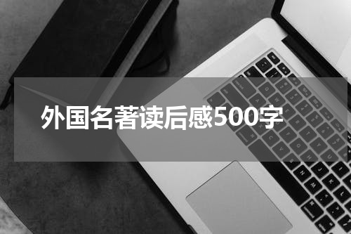 外国名著读后感500字
