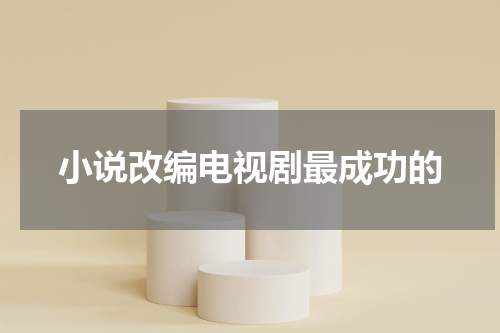 小说改编电视剧最成功的